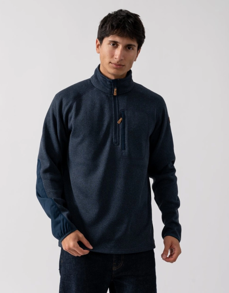 Ovik Mens Half Zip Fleece