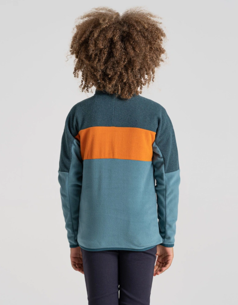 Boys Linden Half Zip Relaxed Fit Fleece Jacket