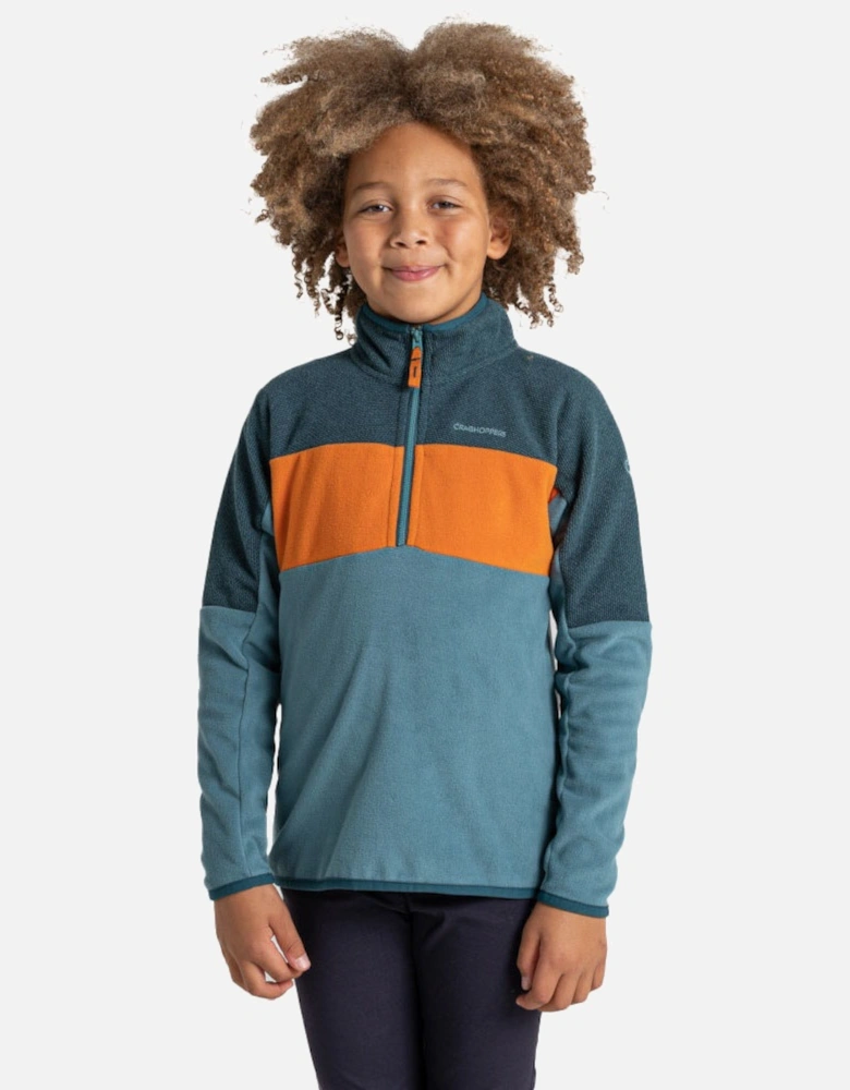 Boys Linden Half Zip Relaxed Fit Fleece Jacket