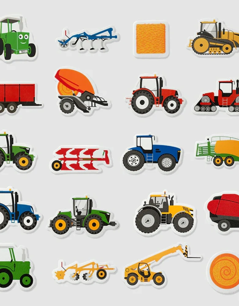 Farm Machine Bath Stickers