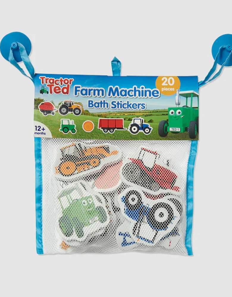 Farm Machine Bath Stickers