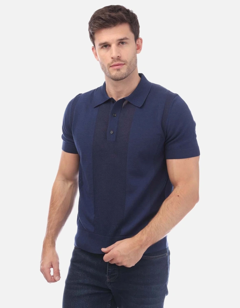 L-Tristano Knitted Polo Shirt