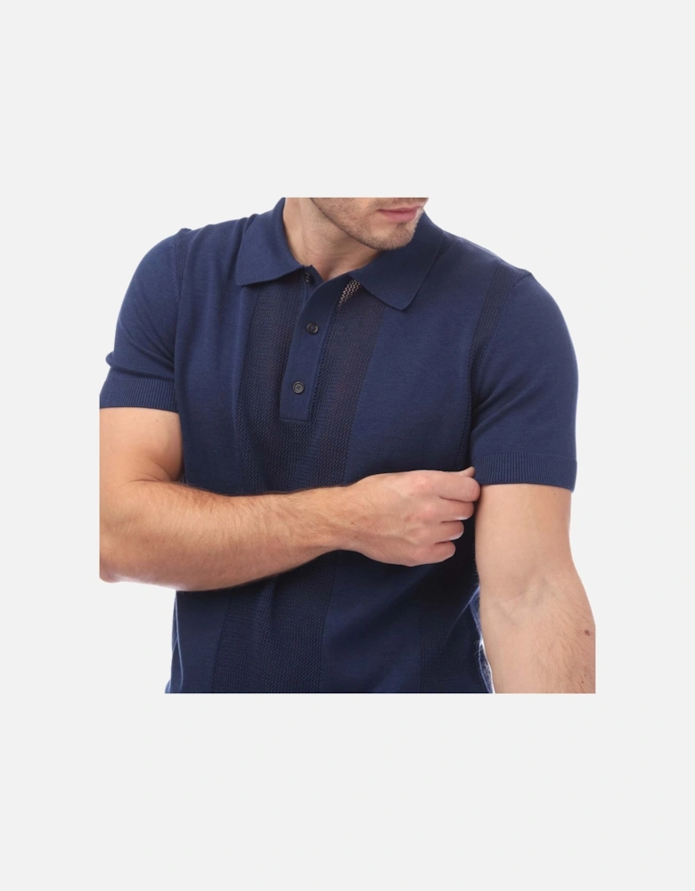 L-Tristano Knitted Polo Shirt