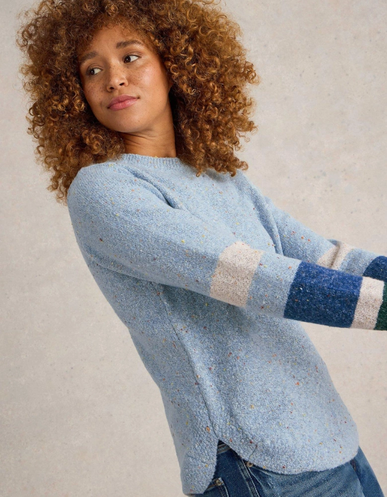 Talia Nep Jumper - Blue