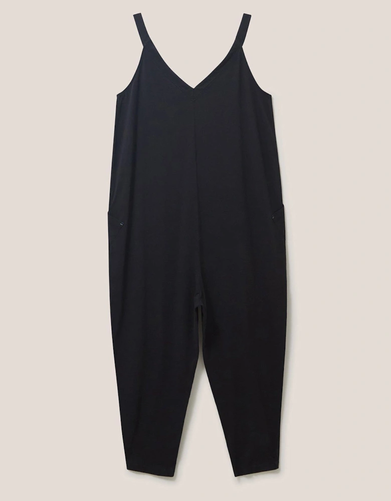 Selina Jersey Jumpsuit-black