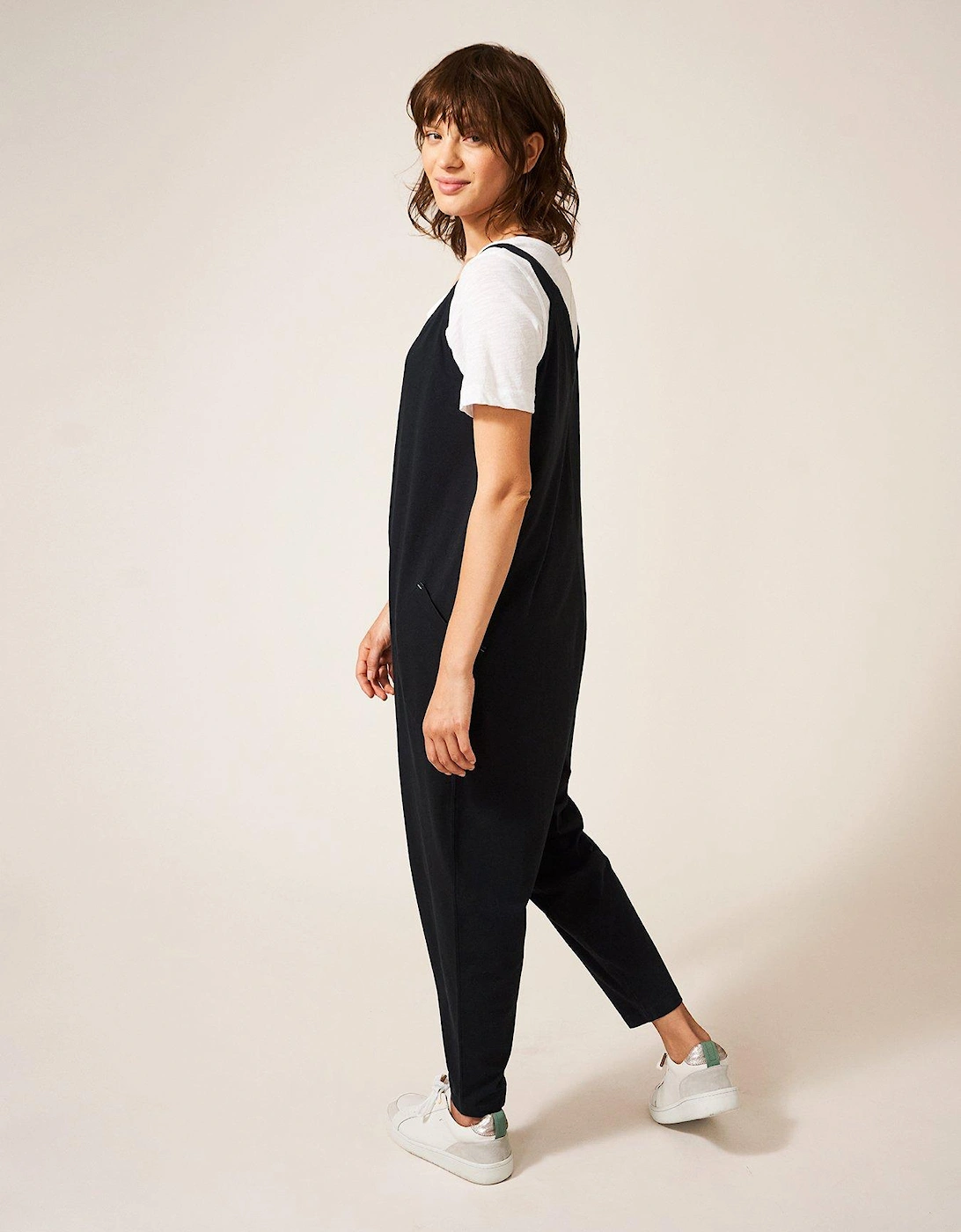 Selina Jersey Jumpsuit-black