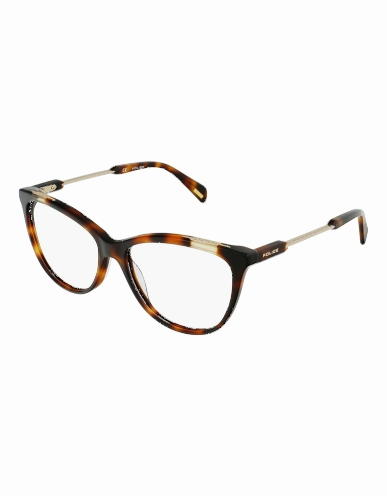 Plastic Bracelet Watch with Brown Dial Women Frames