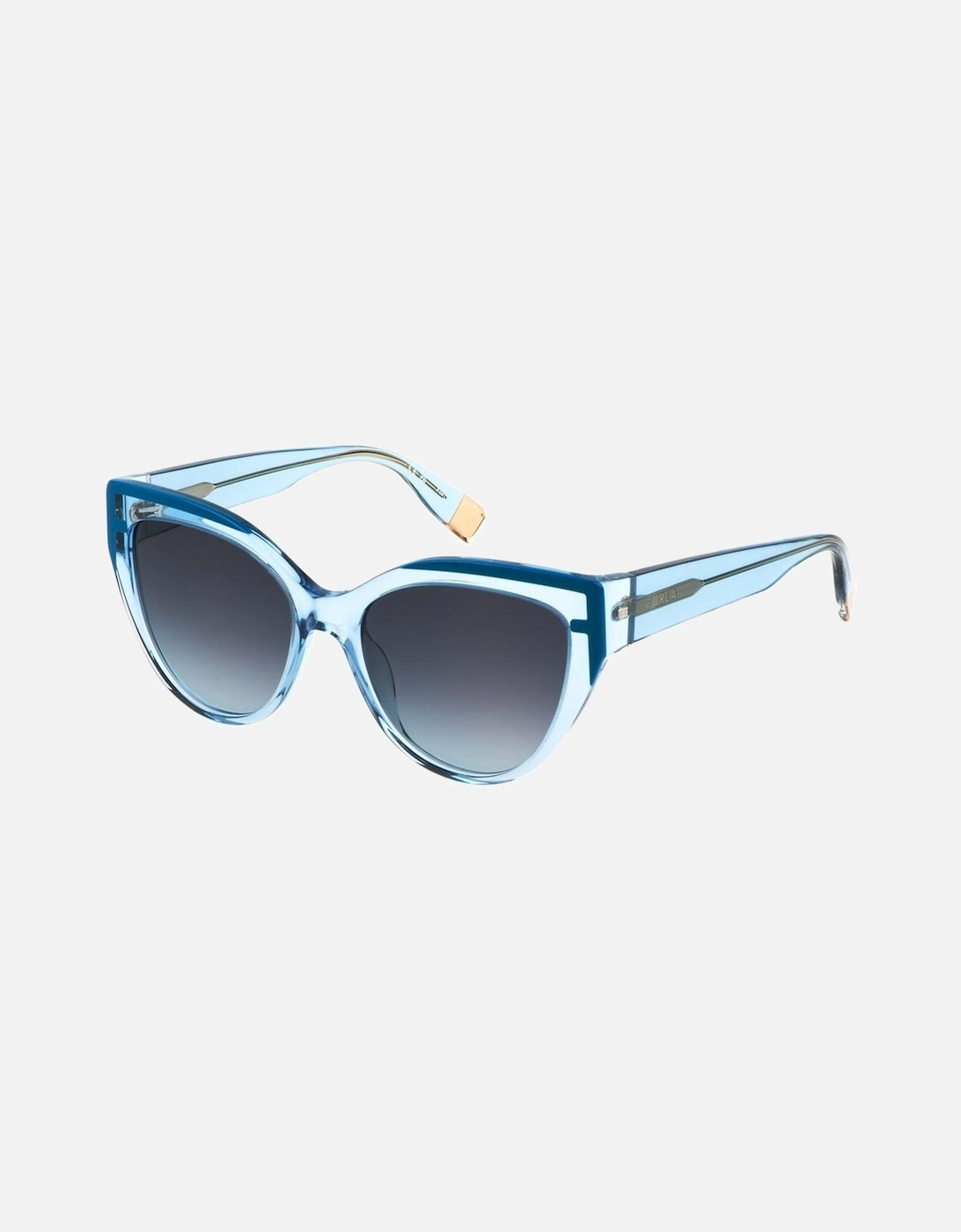 Acetate Sunglasses with Degraded Lens Women - Blue, 2 of 1