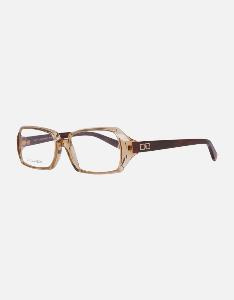 Plastic Bracelet Watch with Brown Dial Women Frames