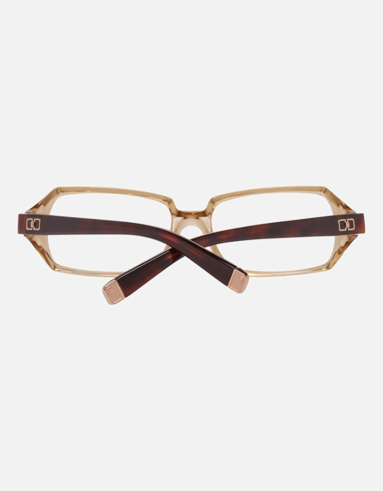Plastic Bracelet Watch with Brown Dial Women Frames
