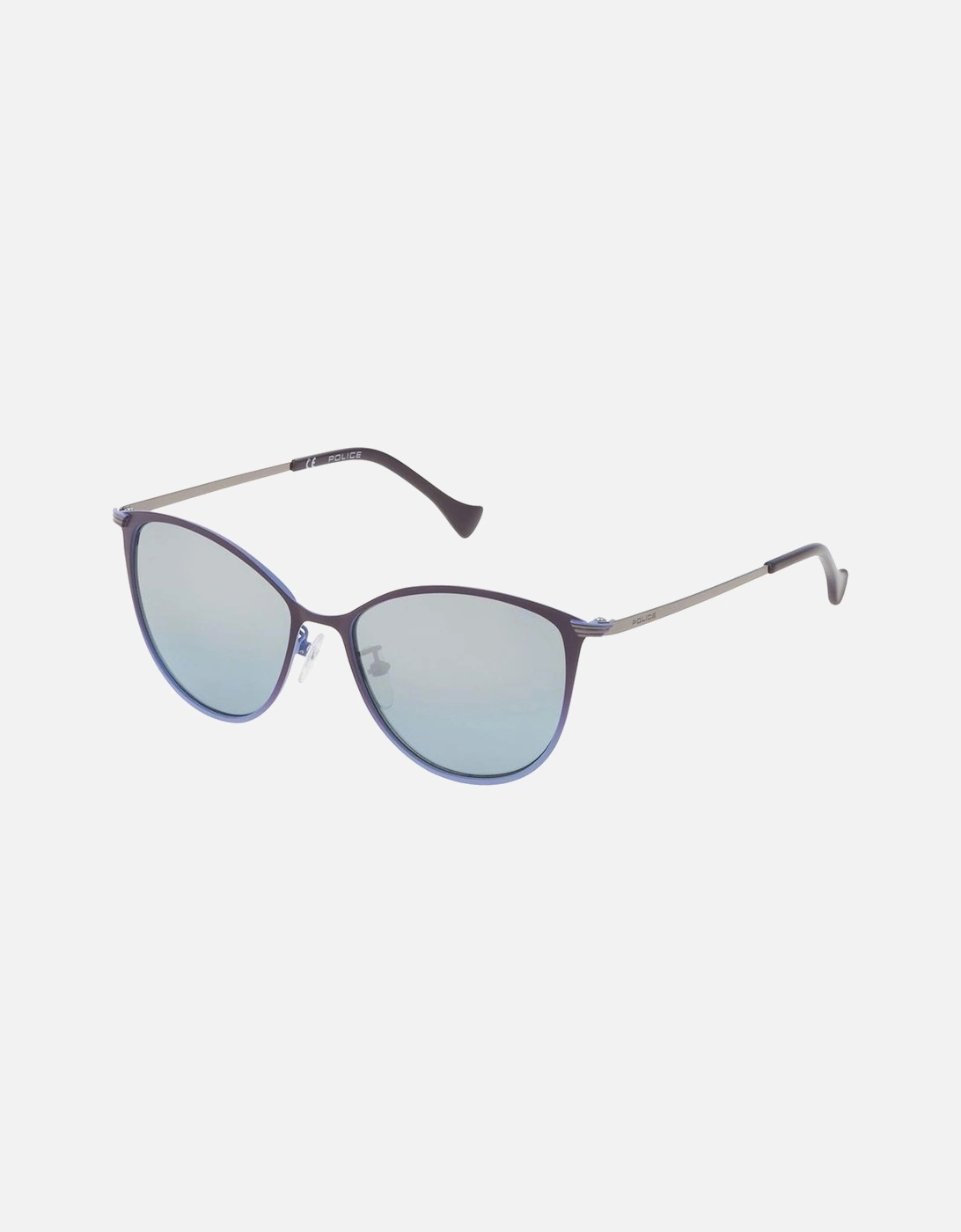 Metal Bracelet Watch with UV Filter Women - Blue Sunglasses, 2 of 1