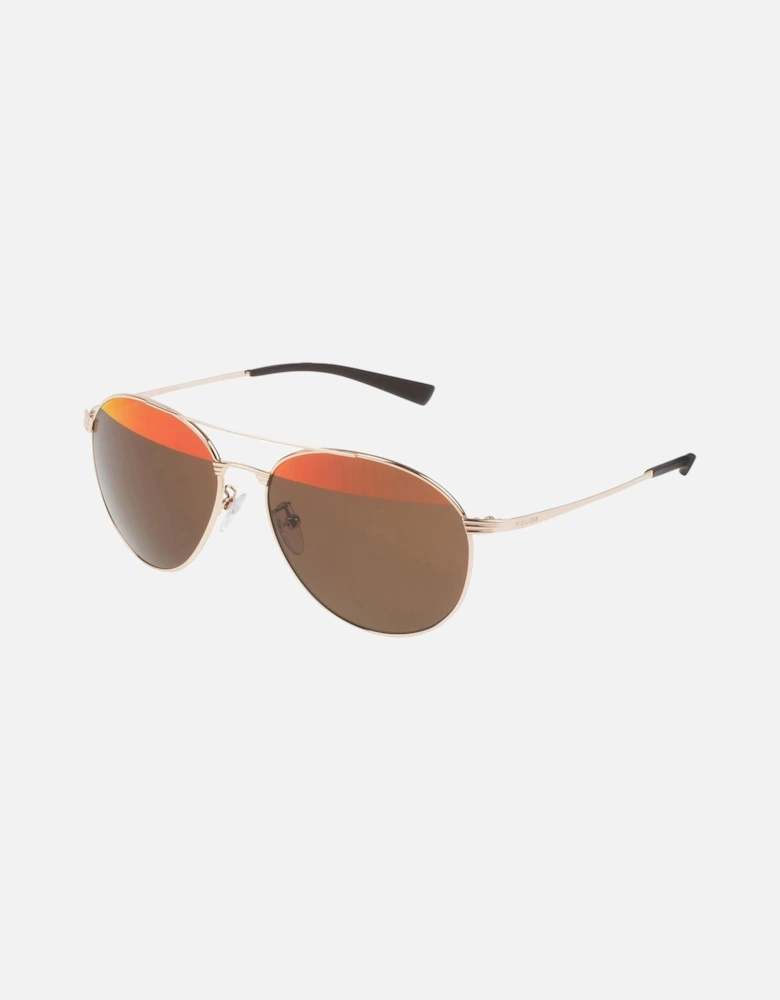 Metal Bracelet Watch with Pink Dial Unisex - Multicolor Sunglasses
