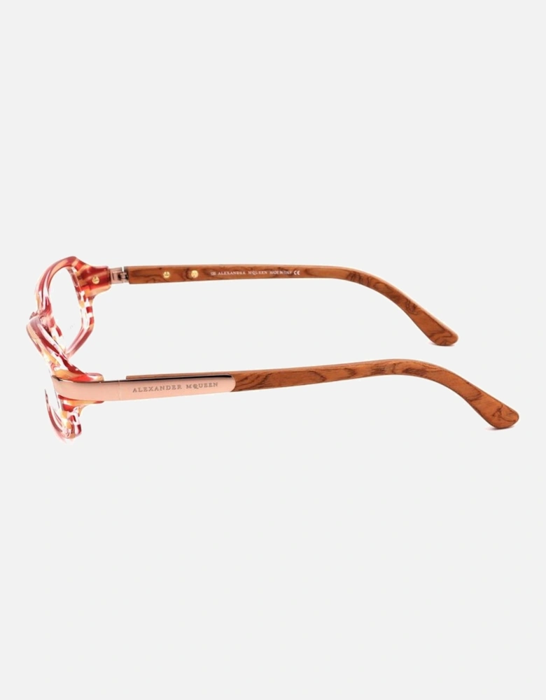 Acetate Bracelet Watch with Red Dial Women Frames