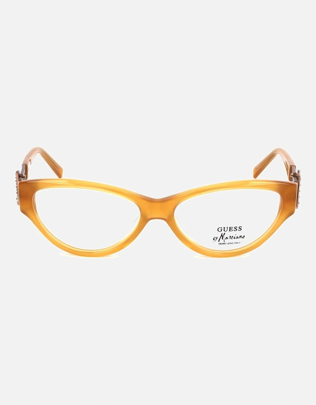 Plastic Bracelet Watch with Amber Dial Unisex - Orange Frames, 4 of 3