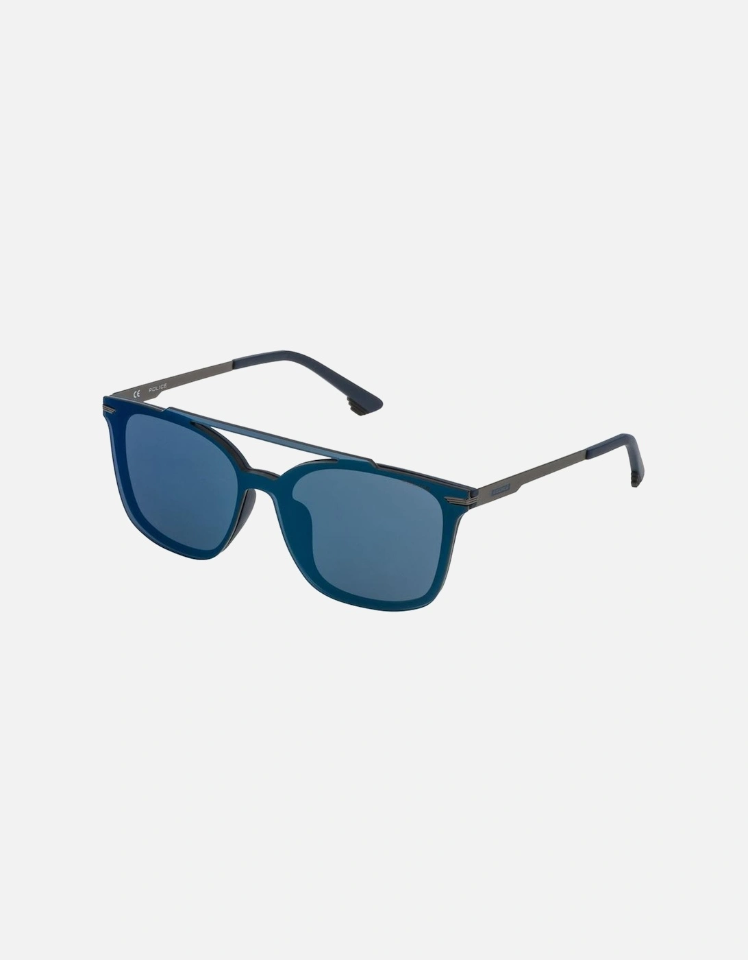 Metal-Injected Bracelet Watch with Blue Dial Unisex Sunglasses, 2 of 1