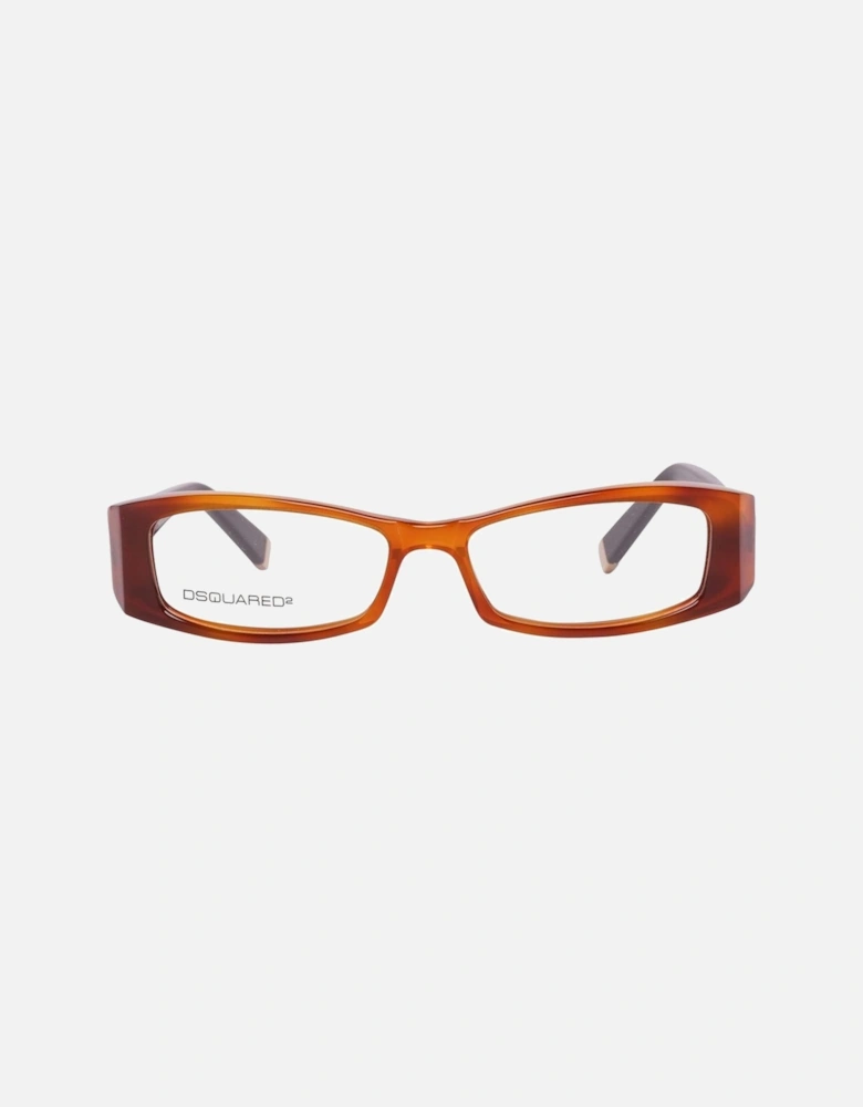 Plastic Case and Bracelet Watch with Brown Dial Women Frames