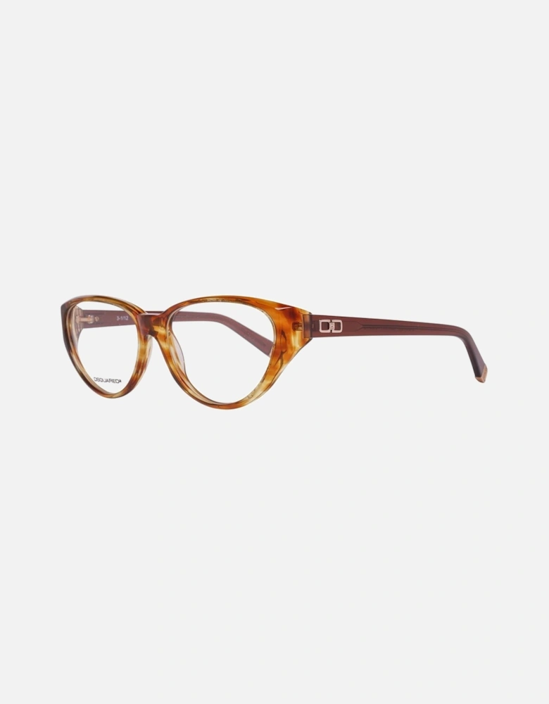 Plastic Bracelet Watch with Brown Dial Women Frames
