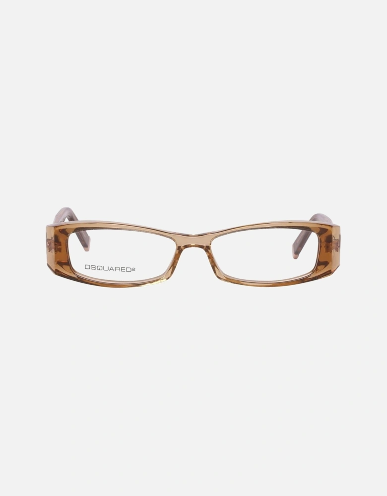 Plastic Bracelet Watch with Brown Dial Women Frames