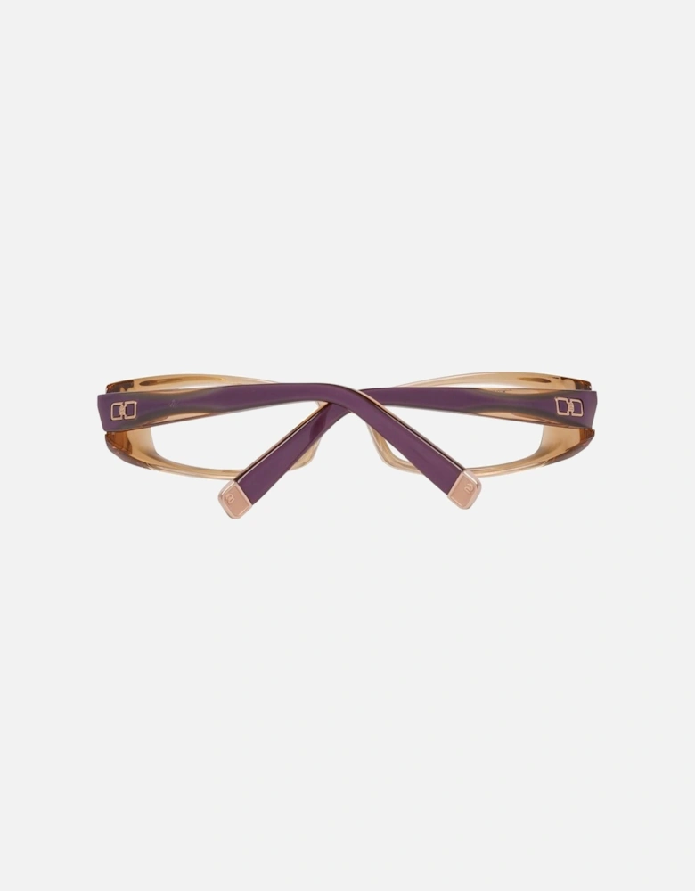 Plastic Bracelet Watch with Brown Dial Women Frames