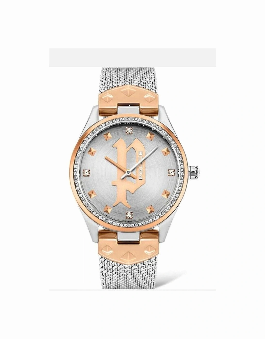 Stainless Steel Quartz Analog Watch Women - Gray Watches, 2 of 1