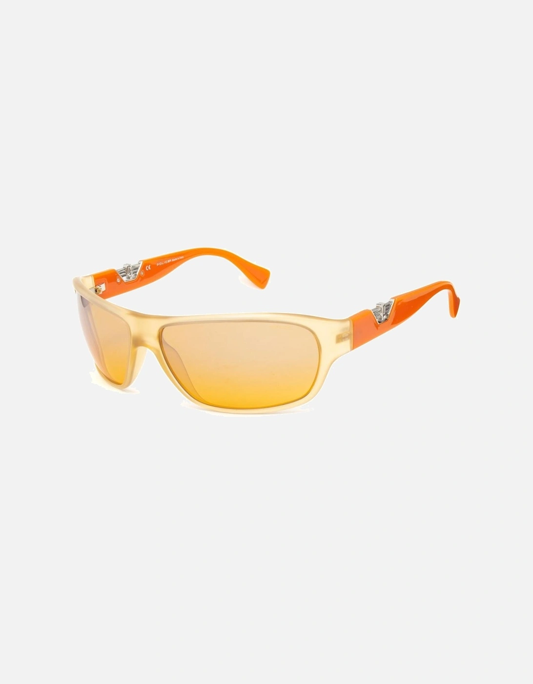 Injected Bracelet Case Watch with Orange Dial Unisex Sunglasses, 3 of 2