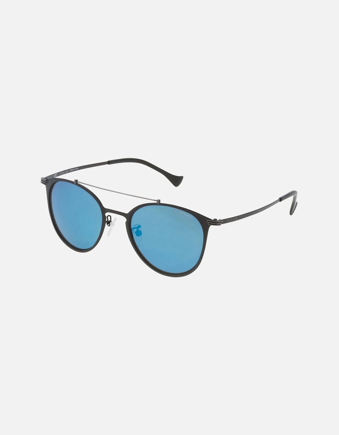 Metal Bracelet Watch with Black Dial Unisex Sunglasses, 4 of 3