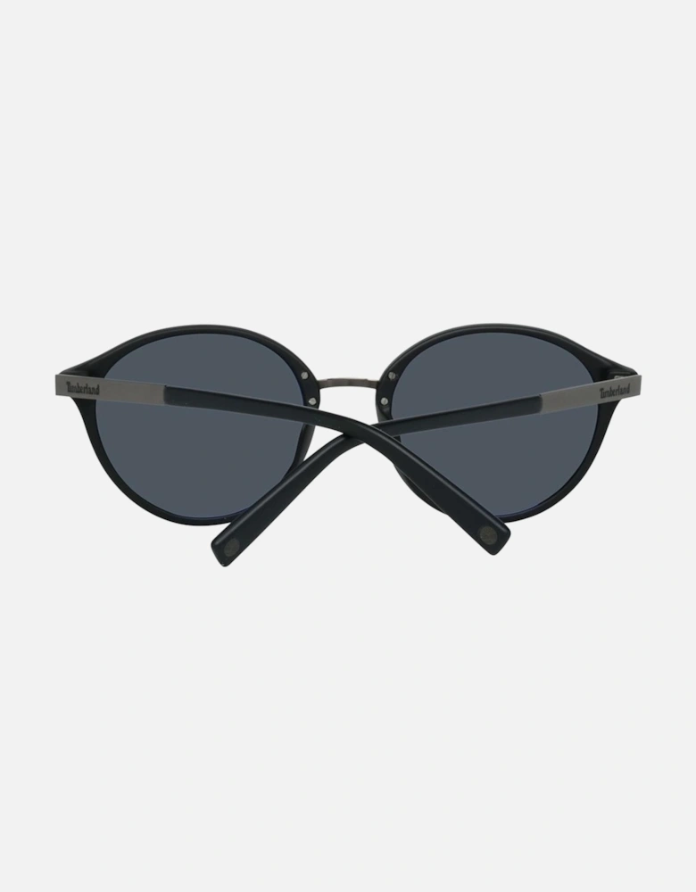 Polarized Sunglasses with Plastic and Metal Frame Women - Black