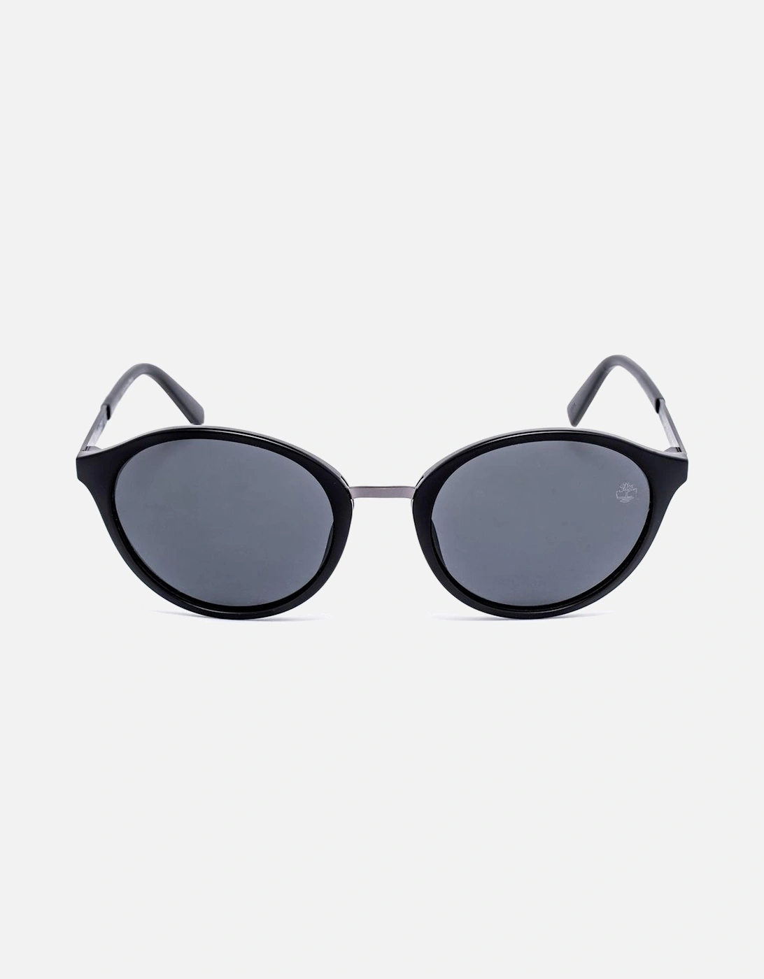 Polarized Sunglasses with Plastic and Metal Frame Women - Black