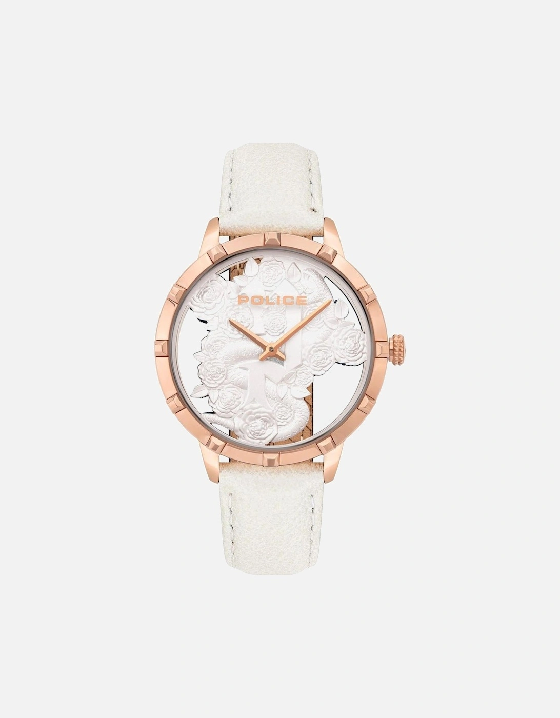 Quartz Analog Stainless Steel Case Leather Bracelet Watch Women -, 2 of 1