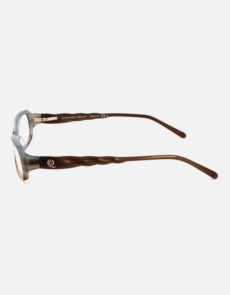 Acetate Bracelet Watch with Brown Dial Women Frames