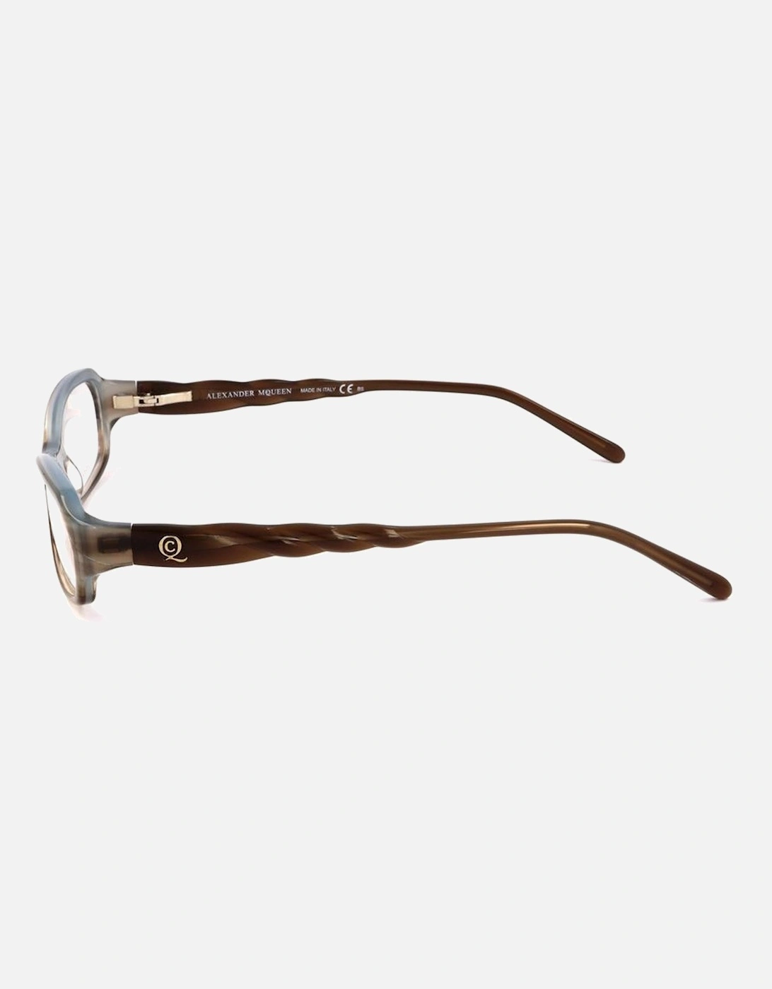 Acetate Bracelet Watch with Brown Dial Women Frames