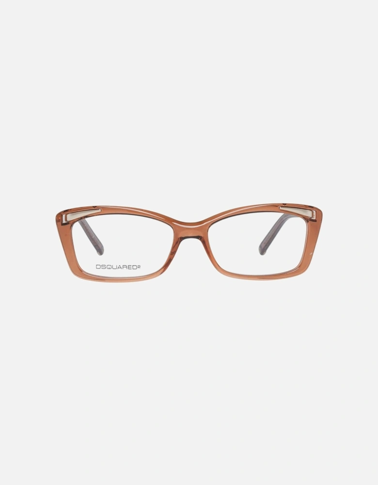 Plastic Bracelet Watch with Brown Dial Women Frames