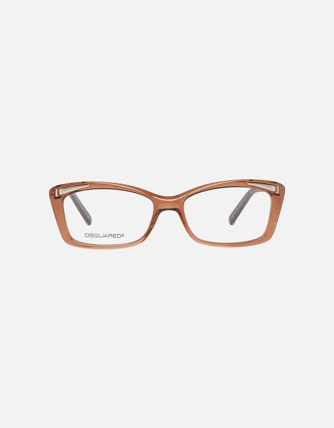 Plastic Bracelet Watch with Brown Dial Women Frames
