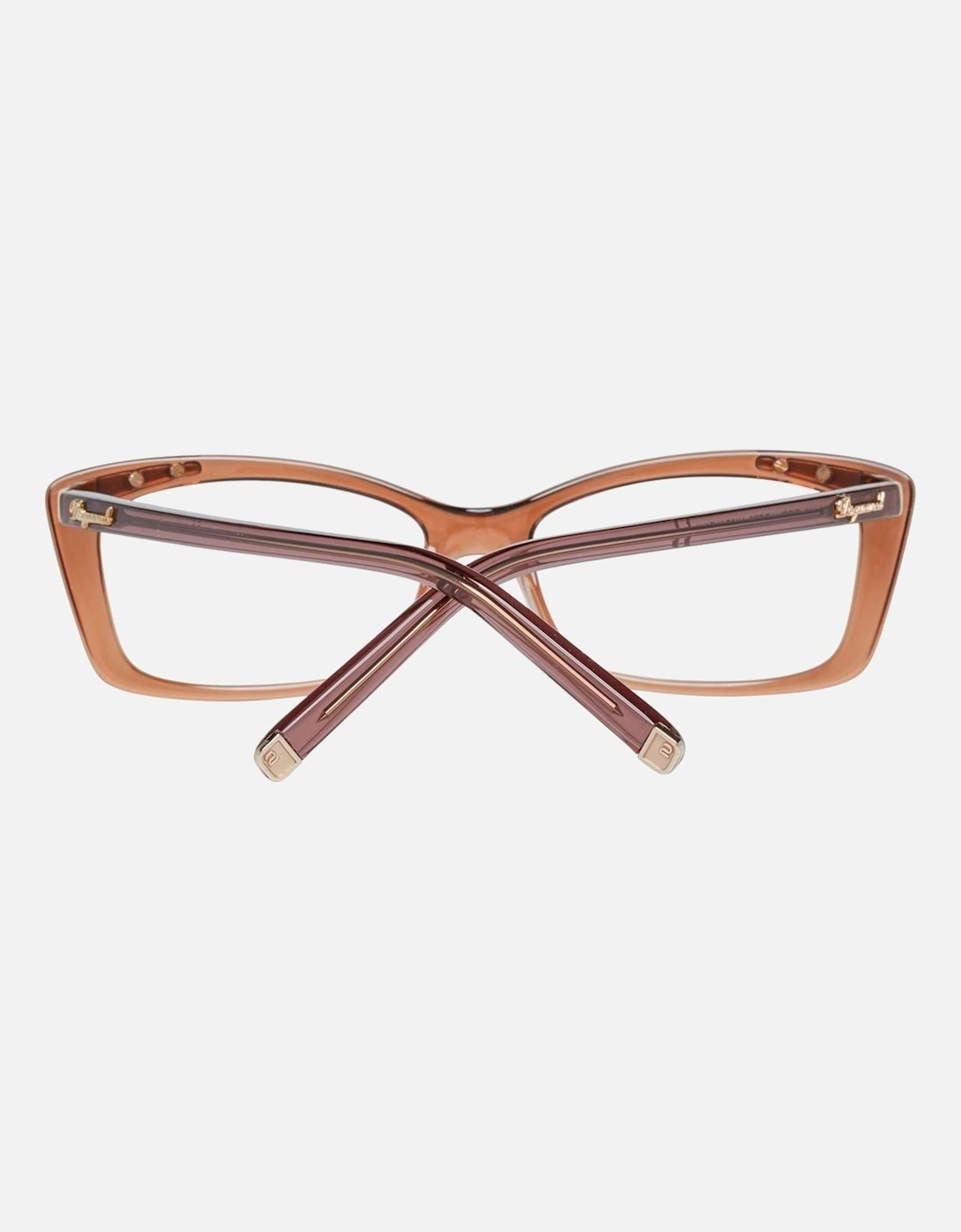 Plastic Bracelet Watch with Brown Dial Women Frames