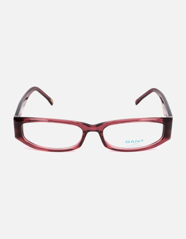 Plastic Frame Glasses Unisex - Purple