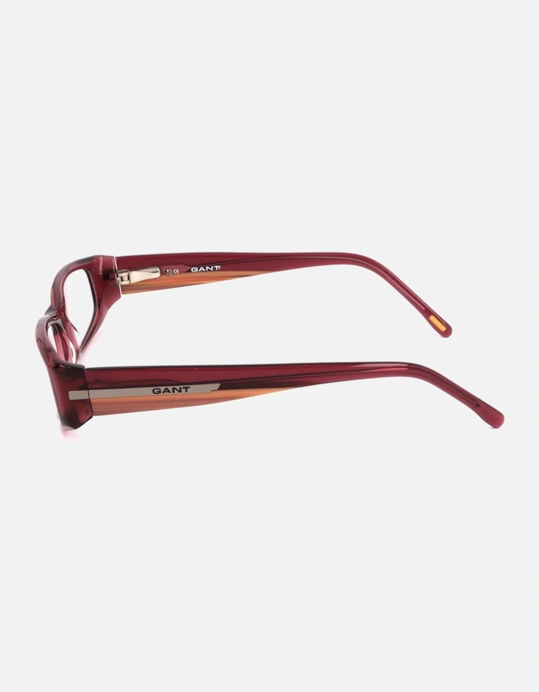 Plastic Frame Glasses Unisex - Purple