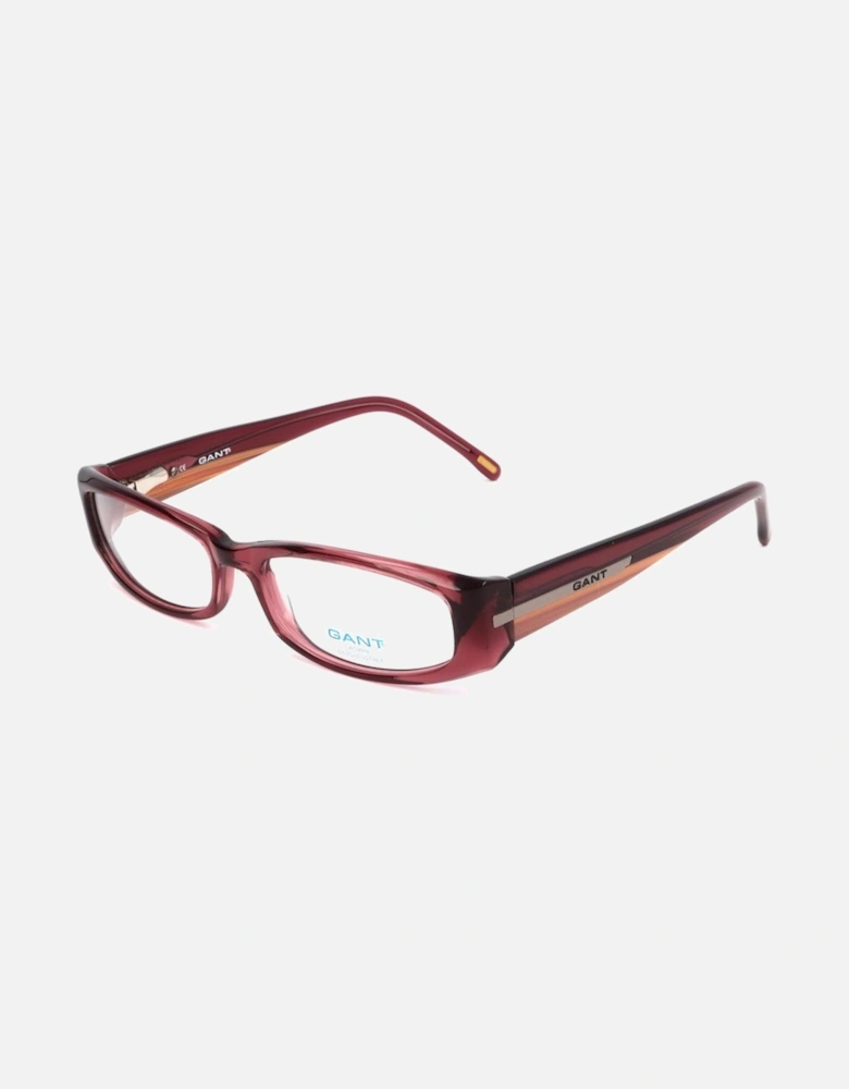 Plastic Frame Glasses Unisex - Purple