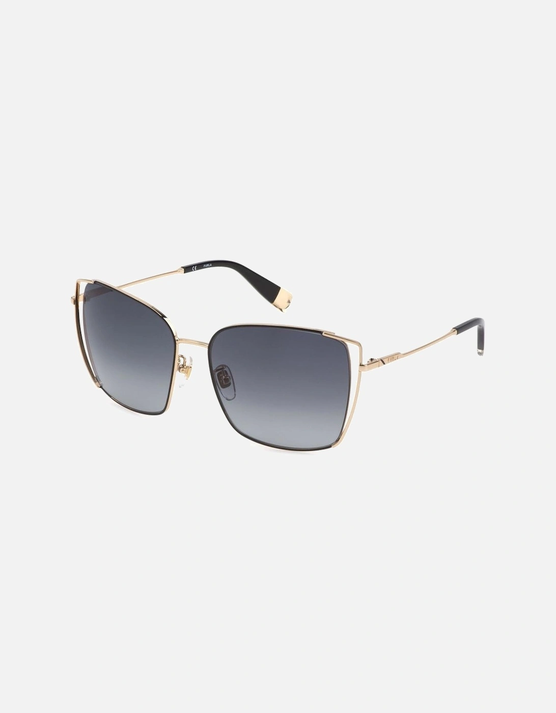 Metal Sunglasses with Grey Degraded Lenses Women - Multicolor, 2 of 1