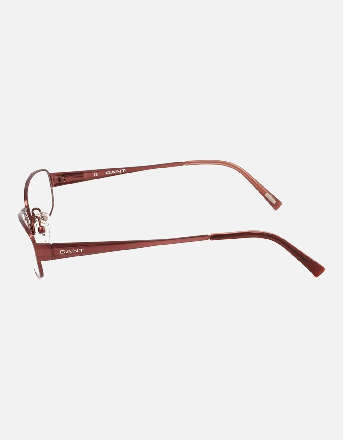 Plastic Frame Glasses Unisex - Brown