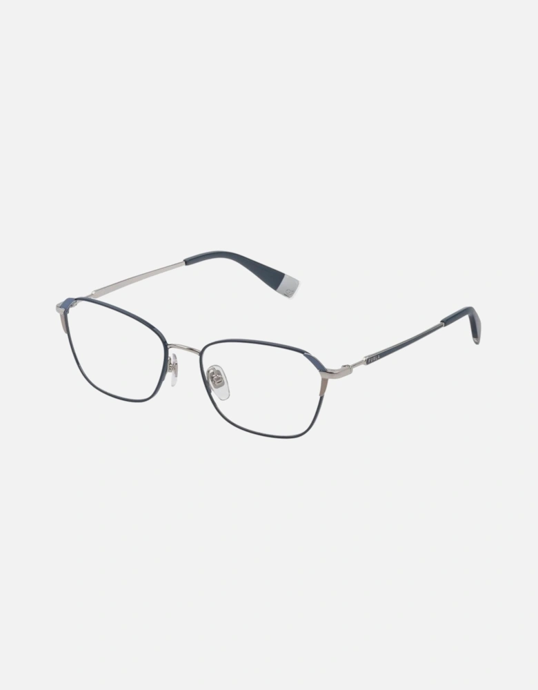 Metal Frame Glasses With Sleek Design Women - Gray