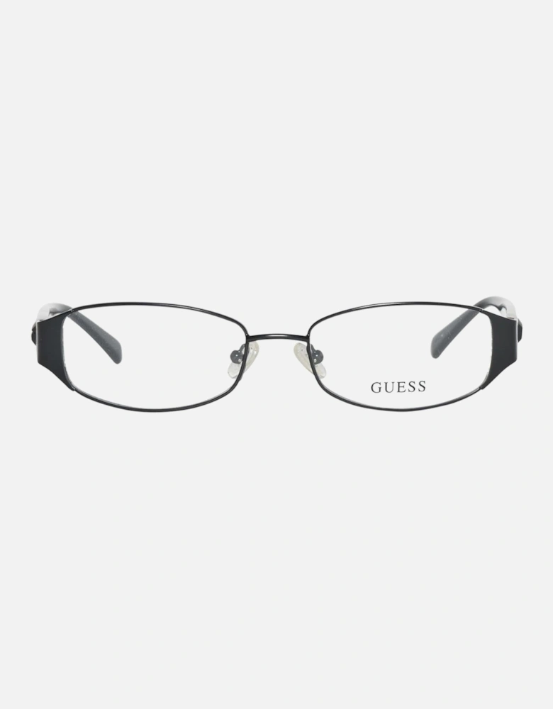 Round Metal Frame Glasses Women - Black