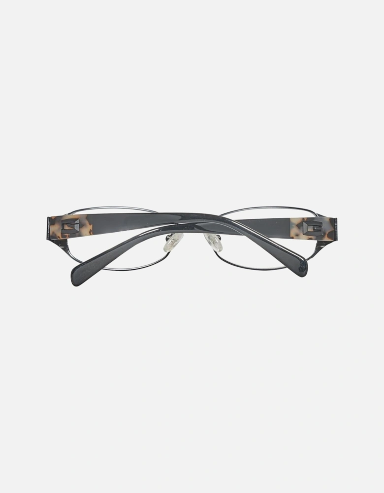 Round Metal Frame Glasses Women - Black