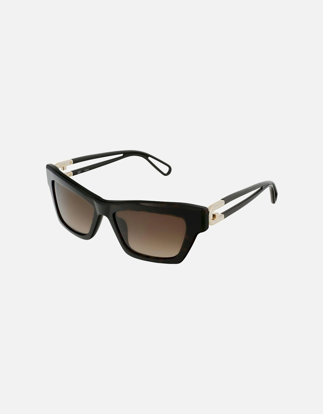 Acetate Sunglasses with Degraded Lenses Women - Brown, 2 of 1