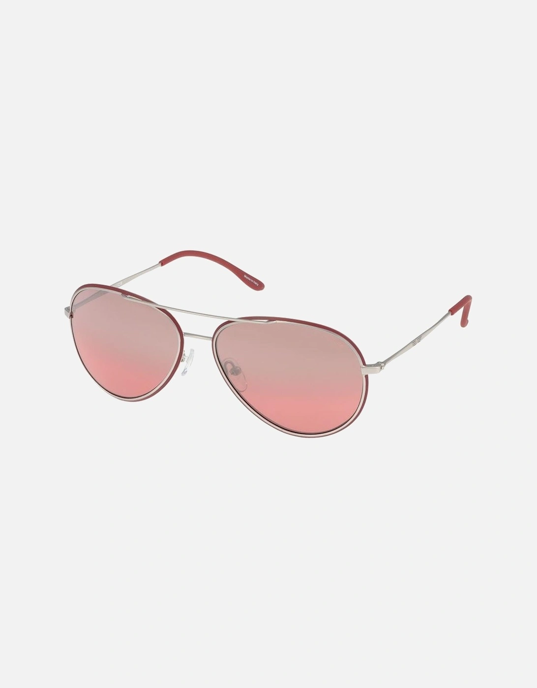 Metal Bracelet Red Dial Watch Unisex Sunglasses, 2 of 1