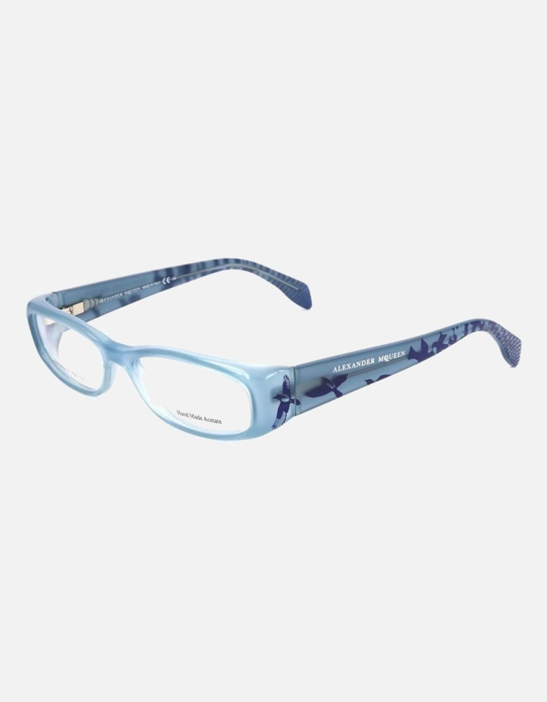 Acetate Bracelet Watch with Blue Dial Women Frames
