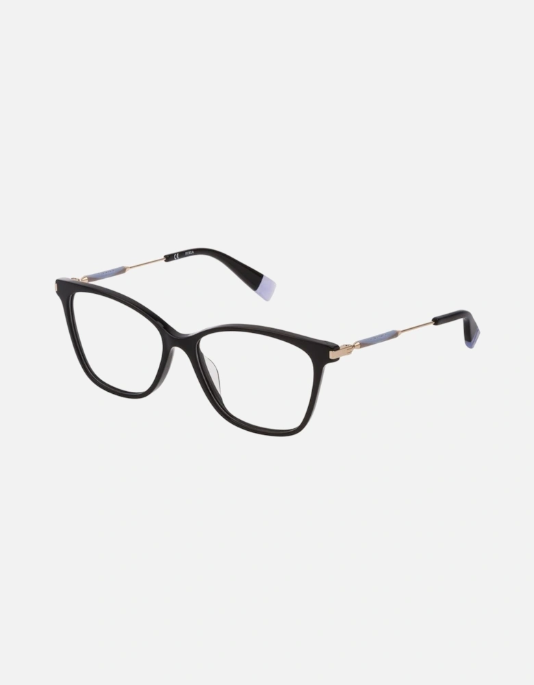 Plastic Rectangular Eyeglasses Women - Black Frames