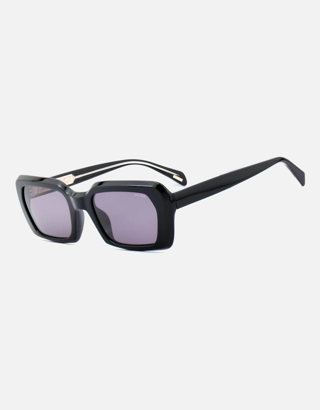 Plastic Bracelet Black Dial Watch Women Sunglasses, 3 of 2