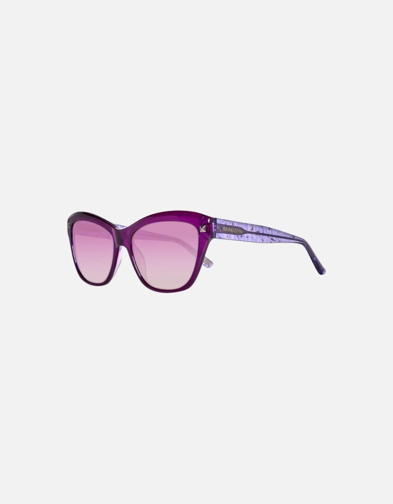 Acetate Bracelet Timepiece with Violet Dial Women - Multicolor