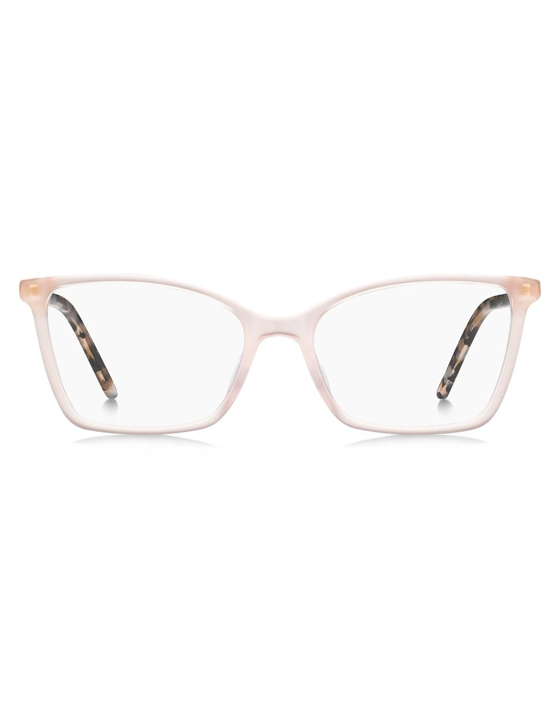 Acetate Rectangular Frame Glasses Women - Beige