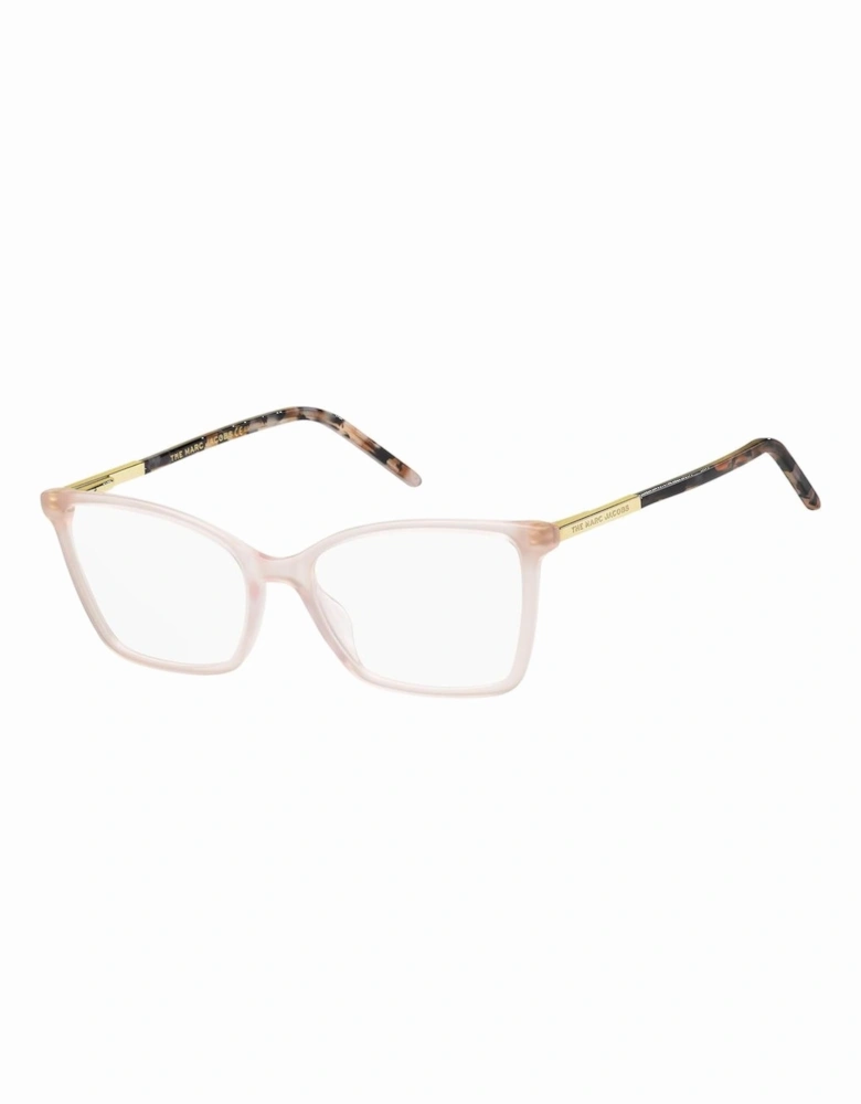 Acetate Rectangular Frame Glasses Women - Beige